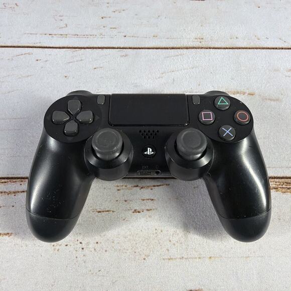 Sony DualShock 4 Wireless Controller Black PS4 OEM Genuine - Picture 1 of 4